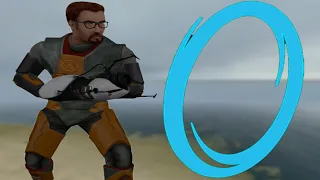 HALF-LIFE 2 С ПОРТАЛЬНОЙ ПУШКОЙ