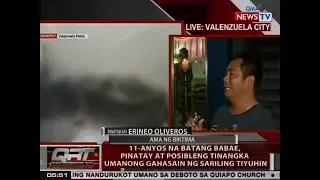 QRT: Panayam kay Erineo Oliveros, ama ng biktimang babae sa Valenzuela