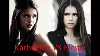 TVD  Katherine vs Elena // Animals