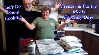 Let's Do Some Cooking | Freezer & Pantry Meals For Busy Days