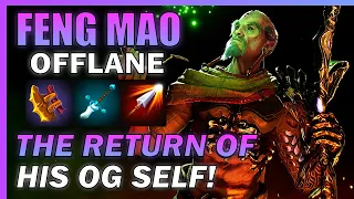 Turning Feng Mao back into the OG FIGHTER he was FROM PARAGON! - Predecessor Offlane Gameplay