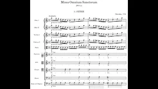 MISSA OMNIUM SANCTORUM (ZWV 21) by Jan Dismas Zelenka {Audio + Full score}