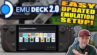 NEW EASY Emulation Setup for Steam Deck With Emudeck 2.0! How To Get Started!