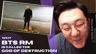DJ REACTION to KPOP - WHY BTS RM IS CALLED THE GOD OF DESTRUCTION