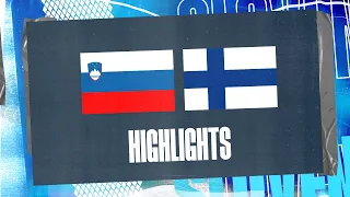 Slovenija - Finska | Kvalifikacije #EURO2024 | Highlights