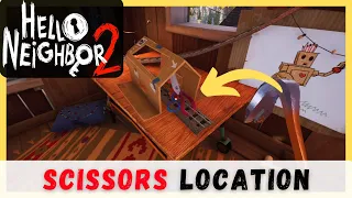 Hello Neighbor 2 - How to Get the SCISSORS in Act 1 GUIDE