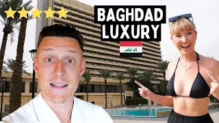 We Stayed in BAGHDAD’S GREEN ZONE! $300 Hotel in IRAQ! افضل فندق فخم في بغداد