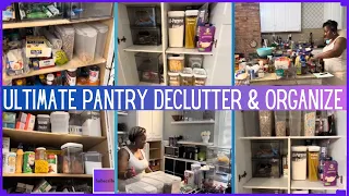 ULTIMATE PANTRY DECLUTTER & ORGANIZE / DECLUTTER & ORGANIZE WHOLE HOUSE SERIES, PART 1 / SHYVONNE