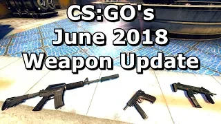 CS:GO's June 2018 Weapon Balance Update