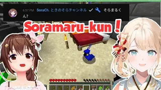 Iroha's first conversation with Sora chan and her new pet Soramaru