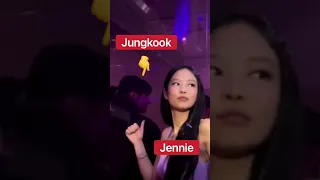 I need video of this moment right now 🥹🥹🥹 #taennie #jungkook #jennieblackpink