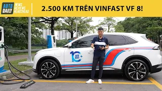 Hành trình 2.500 km cùng VinFast VF 8 - Kinh nghiệm và bí kíp đi xe điện!|Autodaily.vn|