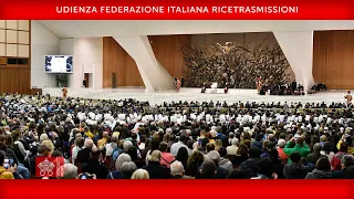 Udienza Federazione Italiana Ricetrasmissioni, 26 marzo 2022 Papa Francesco