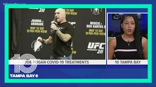 Joe Rogan shares negative COVID-19 test results