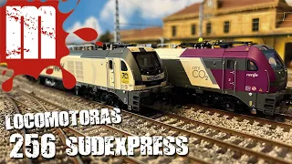 ANÁLISIS | Locomotoras serie 256 (Sudexpress | Escala H0)