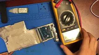 Lenovo ideapad 5 with no backlight on the screen. Location of the backlight fuse in this video.
