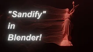 Blender "Sandify" Geometry Node Demo/Setup