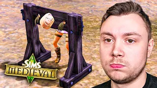 We got arrested THREE TIMES (The Sims Medieval) [Episode 3]