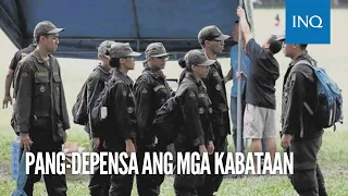 WATCH: Mandatory ROTC sa mga estudyante, ibabalik ni Pangulong Marcos | Chona Yu