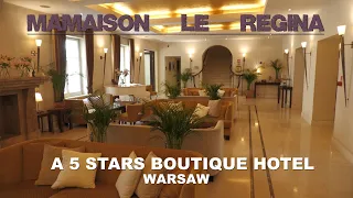 Mamaison Le Regina : A 5 Stars Boutique Hotel - Warsaw Including : The Presidential Suite !!