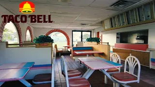 Abandoned 1980s Taco Bell with pristine interior
