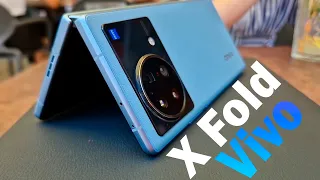 Vivo X Fold - "первый обзор"💥складной смартфон с самым надёжным шарниром в МИРЕ🏆