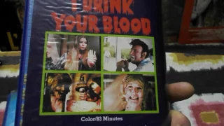 I DRINK YOUR BLOOD! : Aussie BLUE RAY / VHS Pack