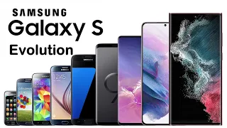 The Evolution of Samsung Galaxy S (S1-S22)