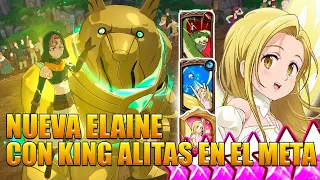 Volviendo a Traer a King Alitas con Elaine en el Meta de Pvp / The Seven Deadly Sins: Grand Cross