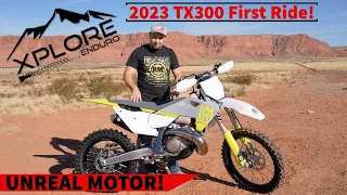 First Ride 2023 TX300 Husqvarna Review