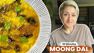 30 minute meals - Moong dal - A healthy delicious meal!