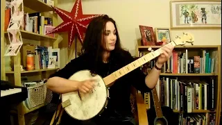 Banjo lesson #7 - Cripple Creek! (Beginners tutorial - frailing / clawhammer banjo)