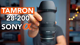 Tamron 28-200 📸el OBJETIVO más TODOTERRENO para Cámaras Sony Alpha