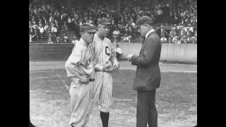 Archive video of League Park and Cleveland baseball in the 1920s