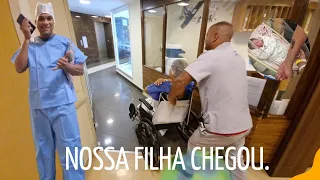 NOSSA FILHA NASCEU 🥰 PREPARAMOS TUDO CORRENDO E ME INTERNEI DE MADRUGADA | MATERNIDADE SÃO FRANCISCO