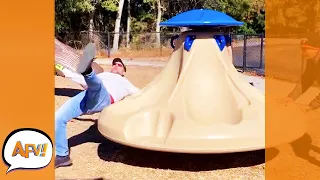 This is What Happens When ADULTS Try to Be KIDS! They FAIL! 😂 | Best Funny Fails | AFV 2022