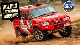 Onboard the Holden Jackaroo at Sunraysia Safari Cross Country Rally 2022