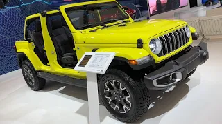 2024 Jeep Wrangler Sahara Review - Off-road Ready | AutoMotoTube