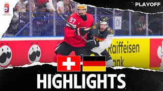 Highlights: Switzerland vs Germany | 2024 #MensWorlds