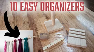 10 Organizers You Can Make in 5 Minutes or Less