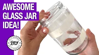 Great Recycling Idea with Glass Jars and Jar Lids 💡| DIY 😍