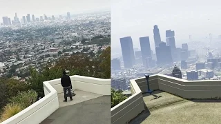 LOS SANTOS vs LOS ANGELES comparison