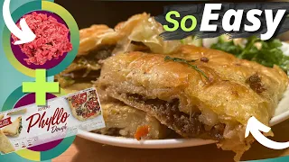 The Phyllo Meat Pie Recipe You've Been Waiting For🤤 | Egyptian Goulash