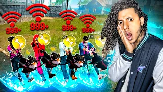 NOS HACEMOS PASAR “SIN INTERNET” Y ENCONTRAMOS 4 SAKURAS 😱 FREE FIRE