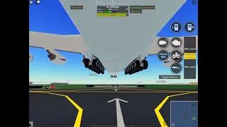 #swiss001landings Antonov An-225 butter landing in PTFS! (ROBLOX)