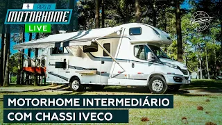 AO VIVO🟦MOTORHOME IVECO SANTO INÁCIO 7.5 - Espaço, conforto e robustez em um chassi cabine