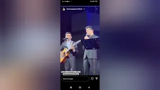 Doston Ergashev Xalqlar doʻstligi saroyida konsert Sardor Mamadaliyev. Duet