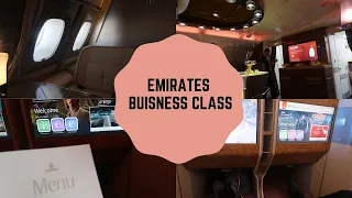 EMIRATES A380 BUSINESS CLASS |MELBOURNE|DUBAI| EMIRATES| 2018 | 2019