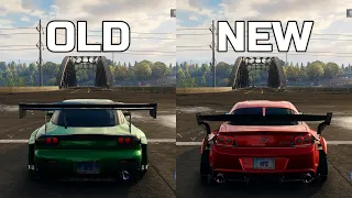 NFS Unbound: OLD VS NEW (WHICH IS FASTEST) - Drag Race