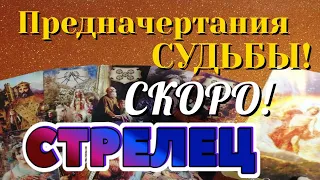 СТРЕЛЕЦ 💯 СКОРО Предначертания СУДЬБЫ Какие События ВОРВУТСЯ в вашу жизнь Таро Расклад